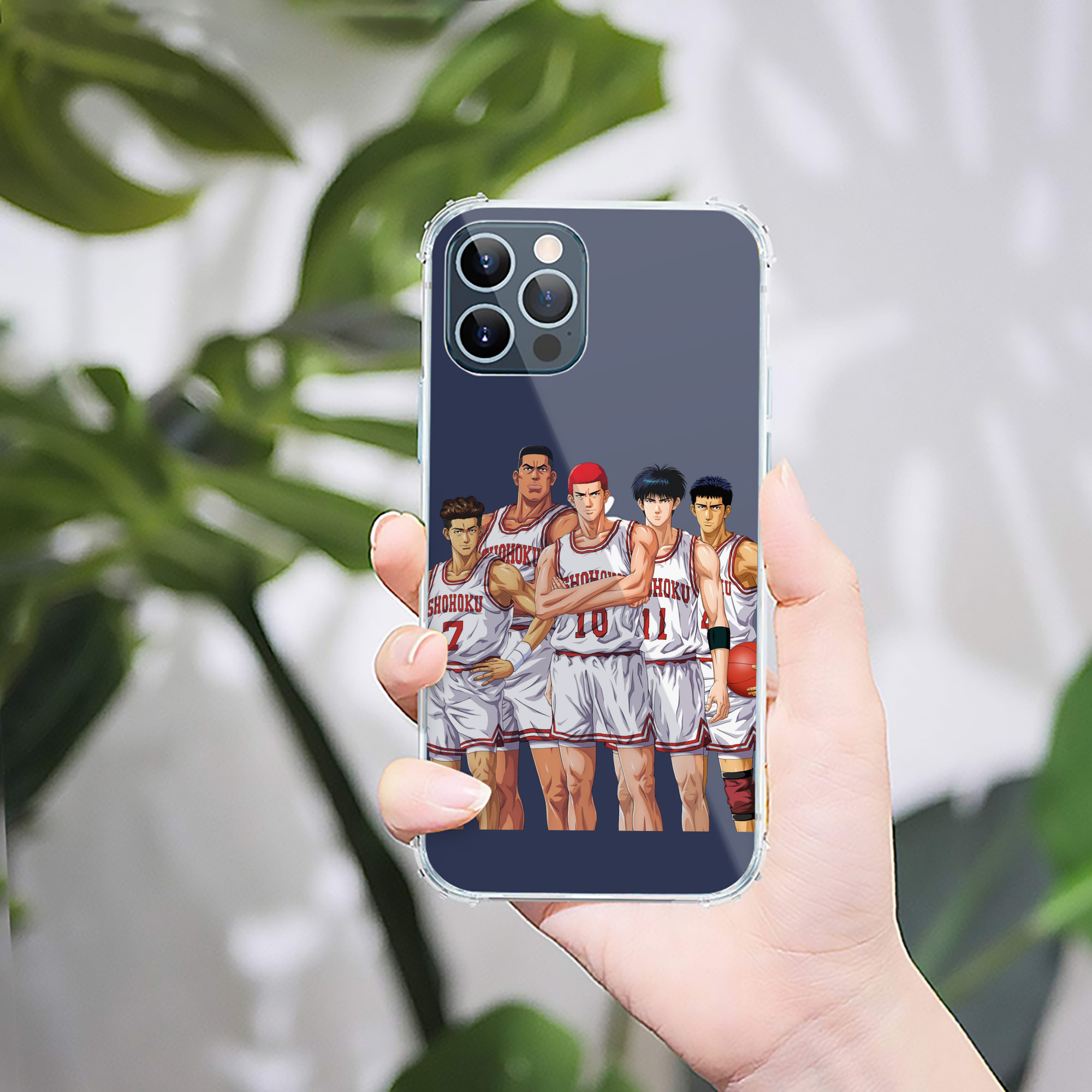 （画像用） SLAM DUNK／スラムダンク 【iPhone 12シリーズ対応】透明スマホケース（クリアソフトケース）